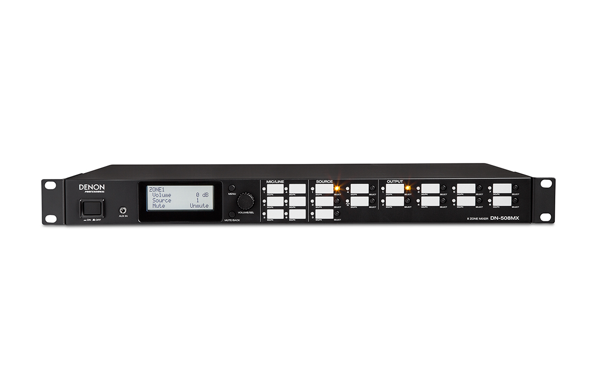 DN-508MX 8-Zone Mixer with RS-232c and IP Control