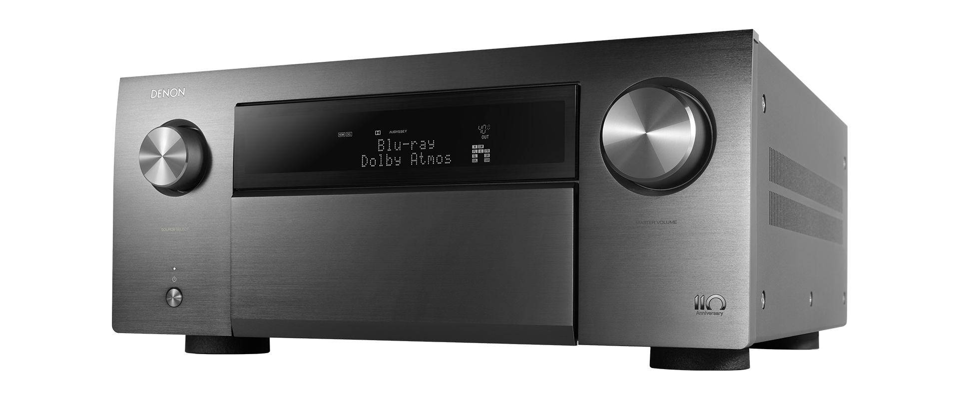 DENON AV AMPLIFIER AVC-A110 GOLD SILVER 110YR ANNI