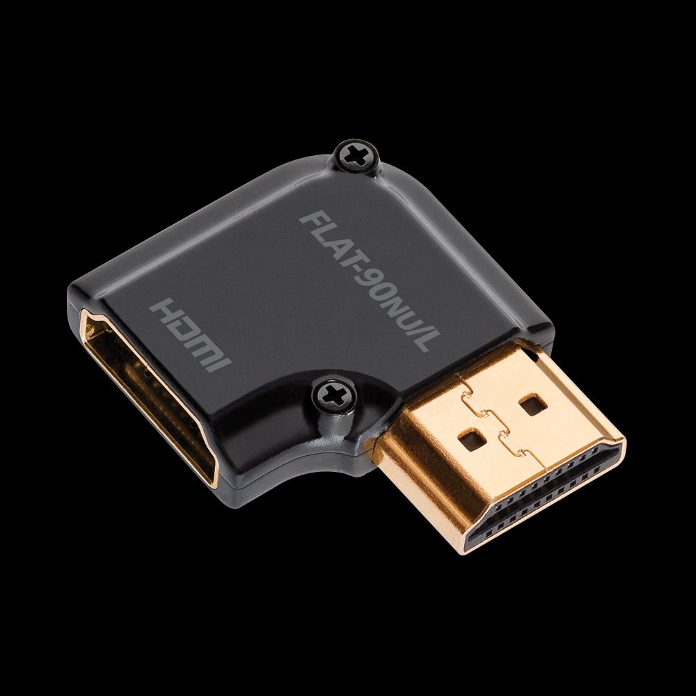AQHDMI90NULAD 90deg Narrow Up Left Flat Adapter