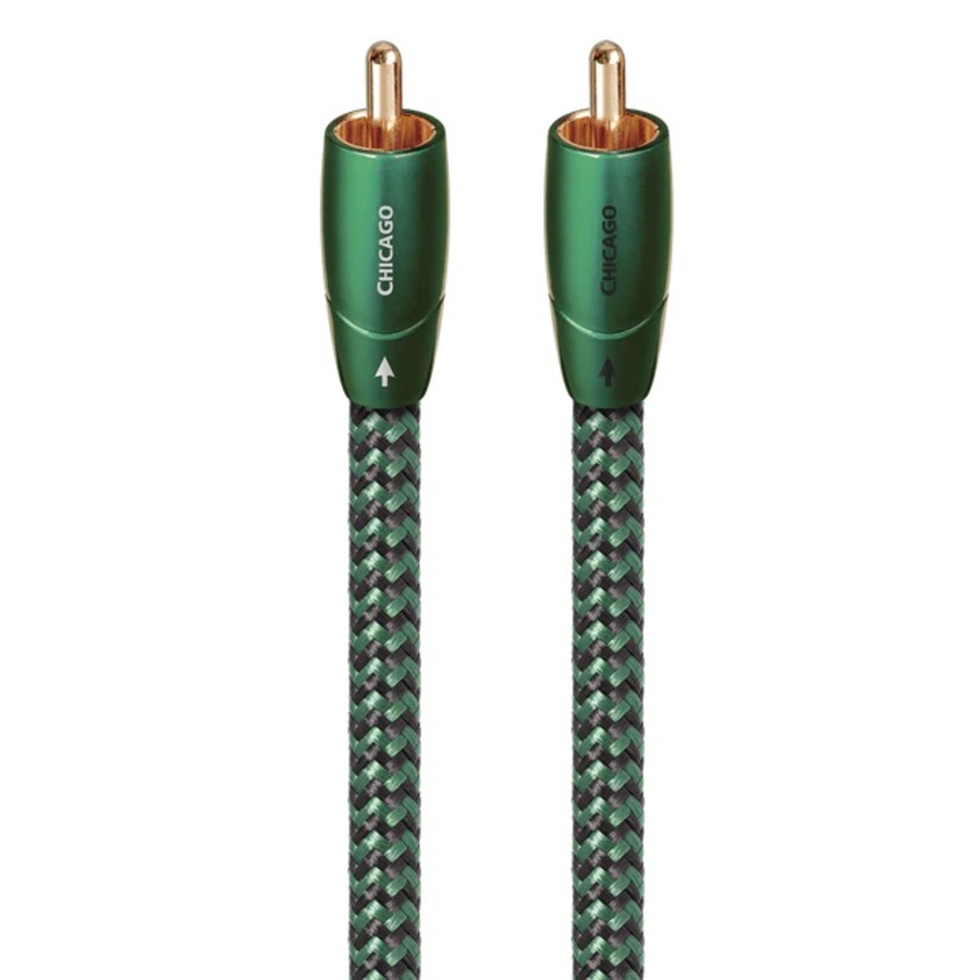 AUDIOQUEST Chicago 3M 1 to 1 RCA . Solid Long Gra
