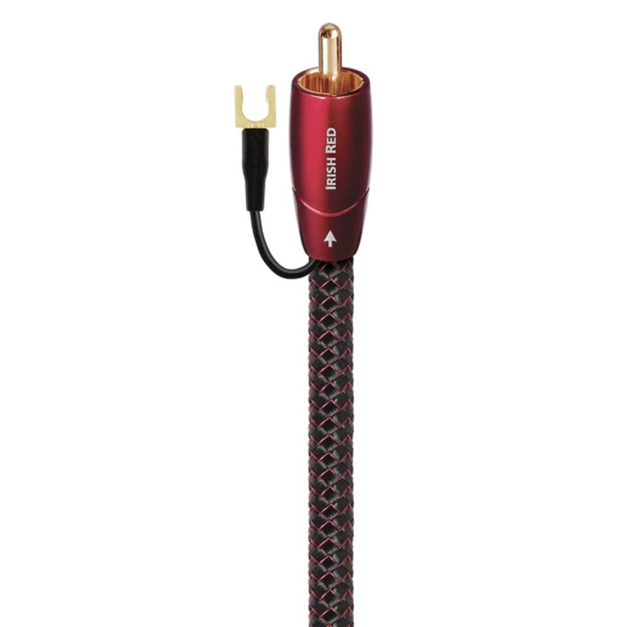 AUDIOQUEST Irish Red 2M subwoofer cable. 0.5% silv