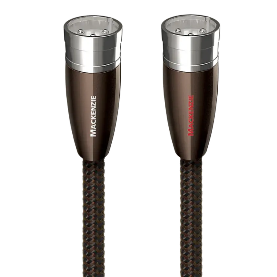 AUDIOQUEST Mackenzie 0.5M XLR to XLR Pair. Solid p