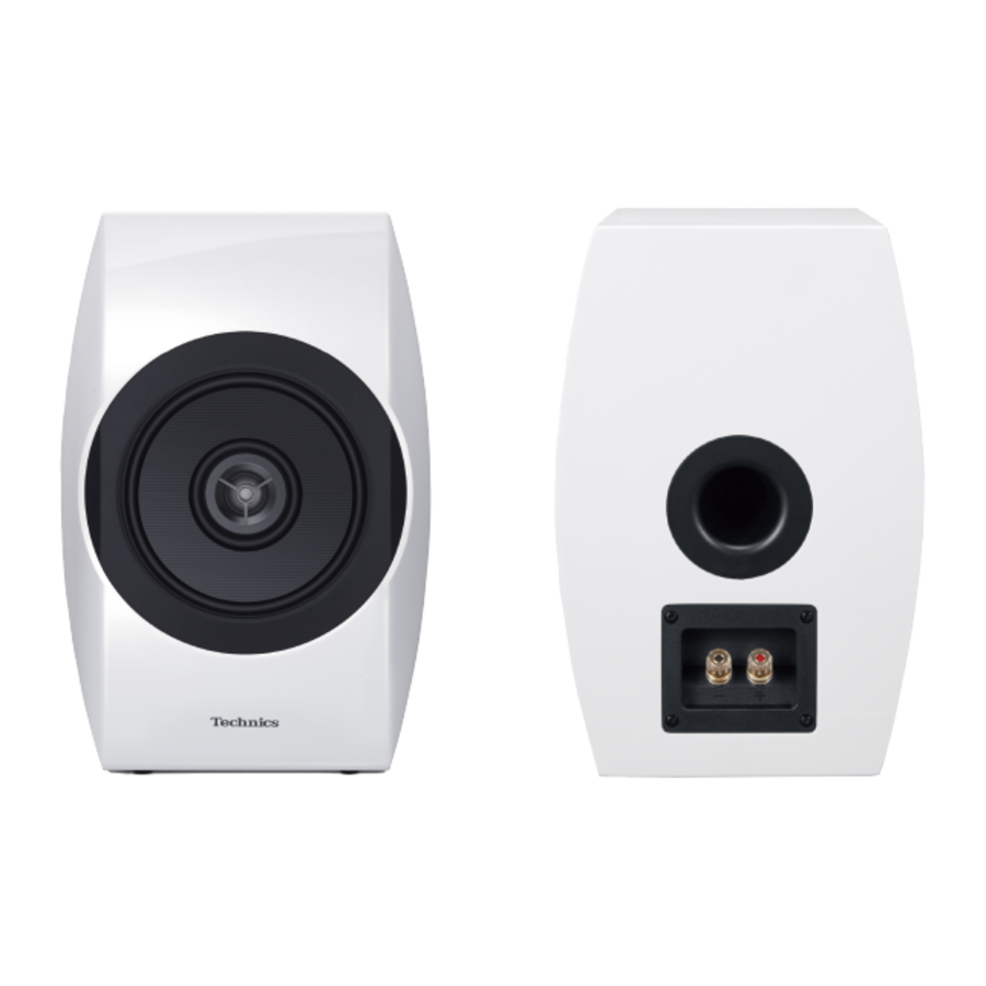 Technics Premium Class Bookshelf Speaker - White