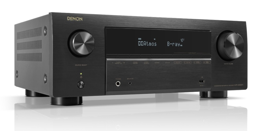 DENON AV RECEIVER AVR-X 2800H BLACK