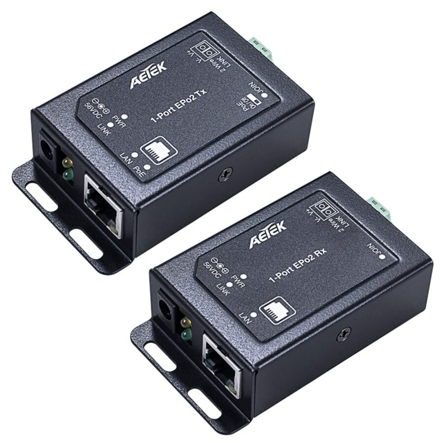 AETEK 2E10-110-KIT Indoor PoE over 2-Wire Kit