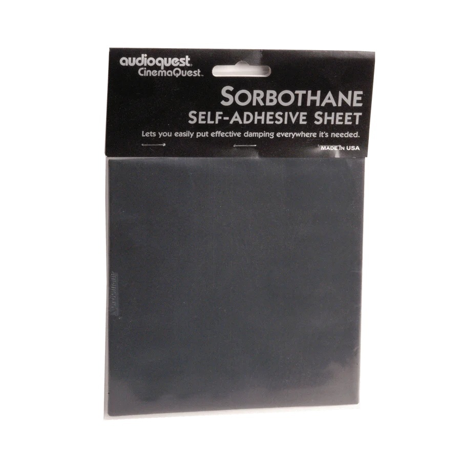 AudioQuest AQ SORBO SELF-STICK SHEET 6X6