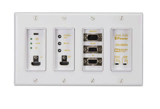 JAP-718WP4  3G+WP4 Wall Plate