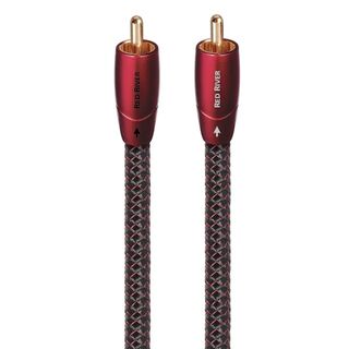 AUDIOQUEST Red River 3M  1 to 1 RCA male. Solid pe