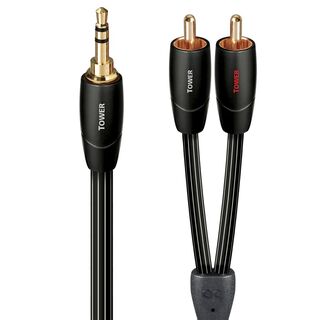 AUDIOQUEST Tower 2M 3.5mm to 2 RCA. Solid Long Gra