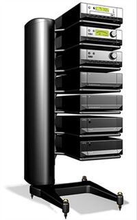 Cyrus Hark III Shelf Pack (2 shelves) Black
